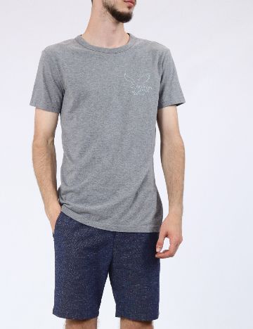 Tricou American Eagle, gri