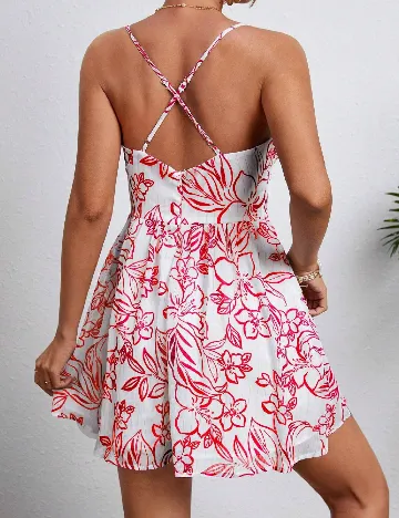 Rochie scurta SHEIN, alb