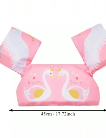 Vesta de inot Shein Kids, roz