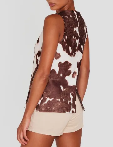 Vesta PRETTYLITTLETHING, alb/maro Maro