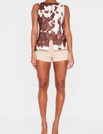 Vesta PRETTYLITTLETHING, alb/maro Maro