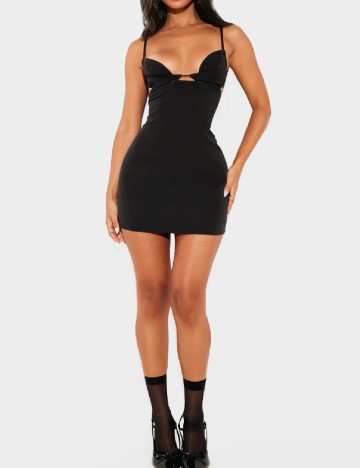 Rochie scurta PRETTYLITTLETHING, negru