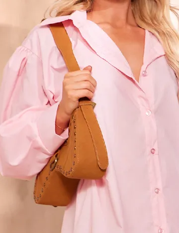 Rochie scurta PRETTYLITTLETHING, roz