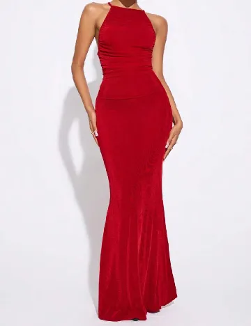 Rochie lunga SHEIN, rosu Rosu