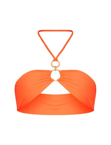Sutien de baie PRETTYLITTLETHING, portocaliu