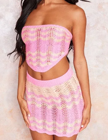 Fusta PRETTYLITTLETHING, roz