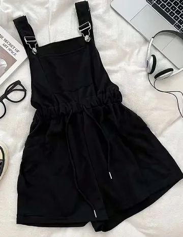 Salopeta SHEIN CURVE, negru Negru
