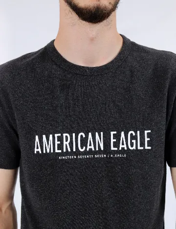Tricou American Eagle, gri