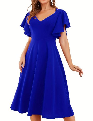 Rochie medie SHEIN, albastru