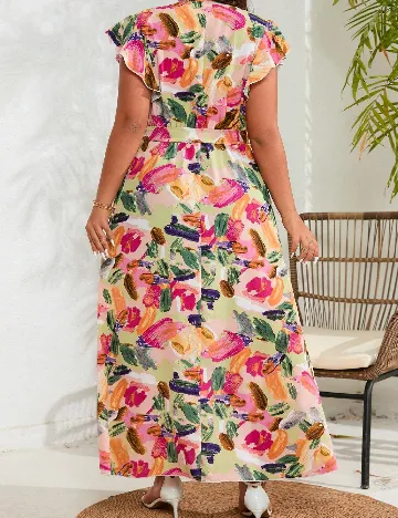 Rochie lunga SHEIN CURVE, mix culori Mix culori