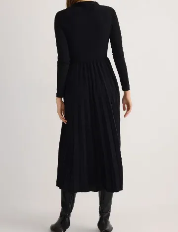 Rochie medie Reserved, negru Negru