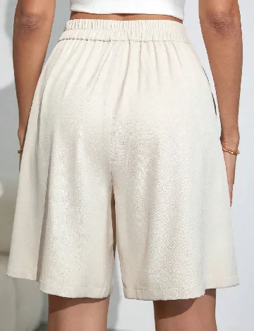 Pantaloni scurti SHEIN, crem Crem