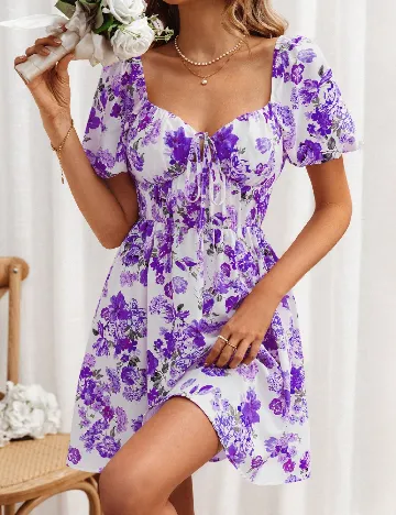 Rochie scurta SHEIN, mov Mov