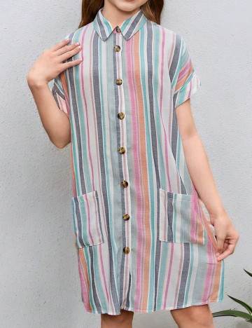Rochie Shein Kids, mix culori