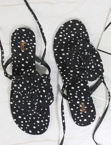 Sandale SHEIN, negru Negru