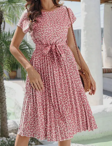 Rochie medie SHEIN, roz pudra Roz