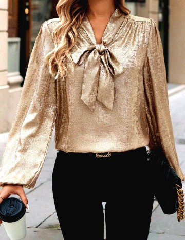 Bluza SHEIN, auriu
