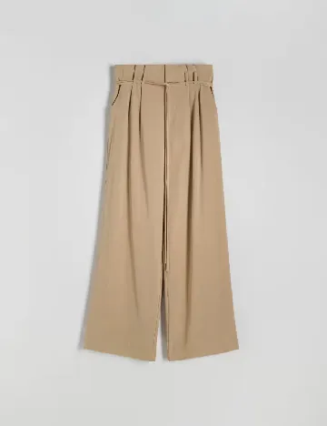 Pantaloni Reserved, bej