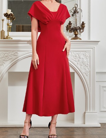Rochie lunga SHEIN, rosu