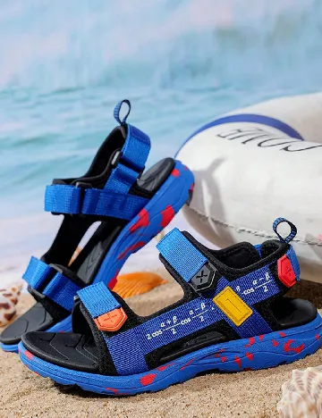 Sandale Shein Kids, albastru