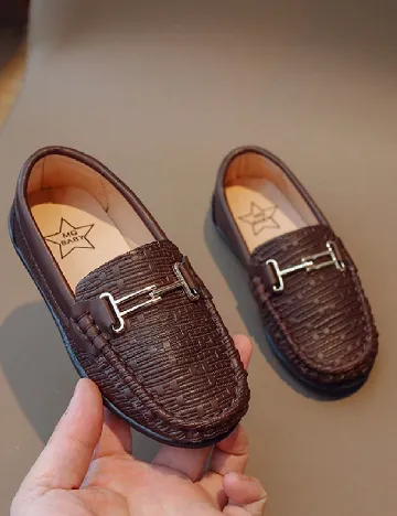 Mocasini Shein Kids, maro
