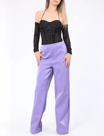 Pantaloni ASOS, mov