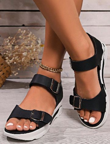 Sandale SHEIN, negru