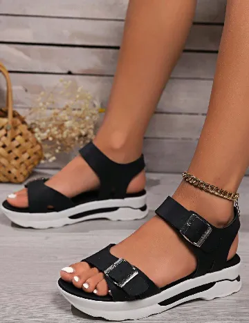 Sandale SHEIN, negru