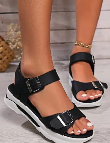 Sandale SHEIN, negru
