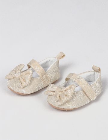 Pantofi Shein Kids, crem