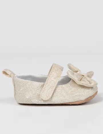 Pantofi Shein Kids, crem