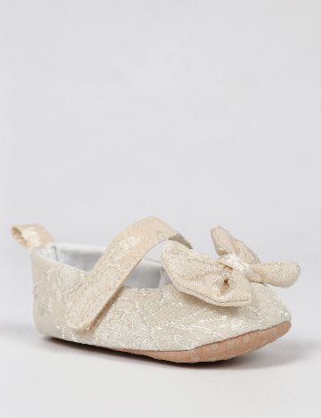 Pantofi Shein Kids, crem