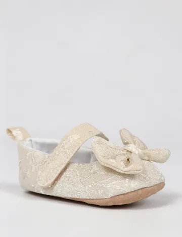 Pantofi Shein Kids, crem