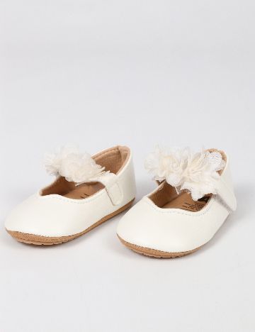 Pantofi Shein Kids, alb