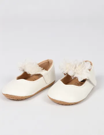 Pantofi Shein Kids, alb