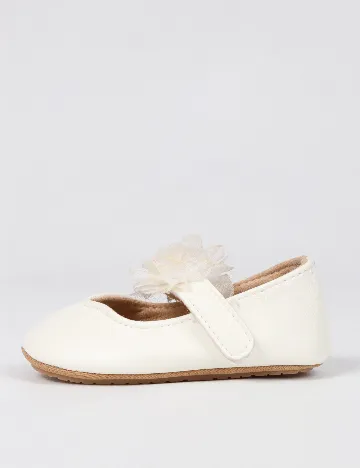 Pantofi Shein Kids, alb