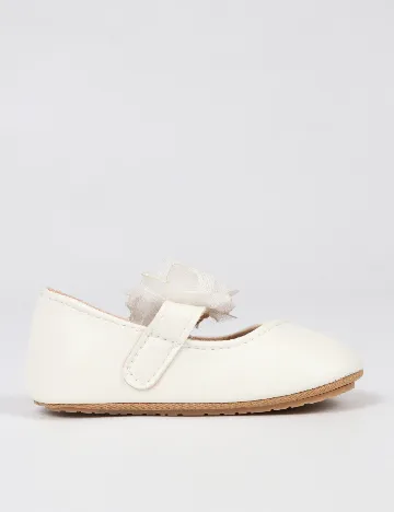 Pantofi Shein Kids, alb