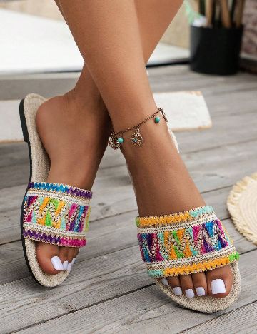 Slapi SHEIN, mix culori