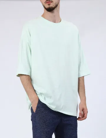 Tricou Oversize ASOS, verde