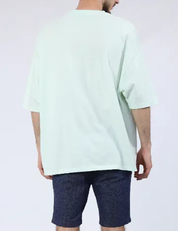Tricou Oversize ASOS, verde