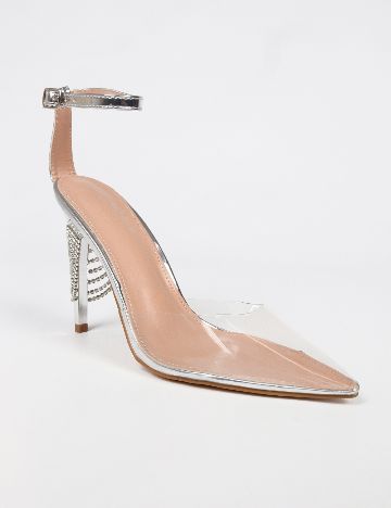 Pantofi SHEIN, argintiu