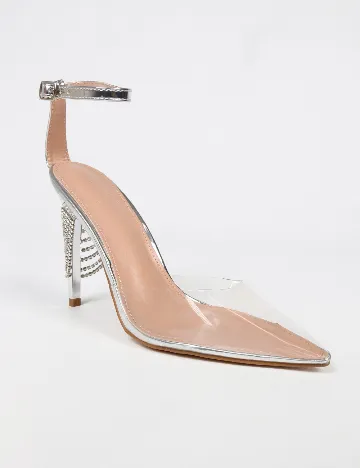 Pantofi SHEIN, argintiu