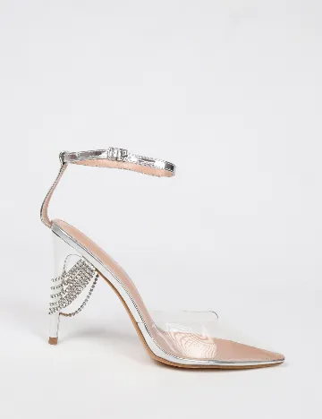 Pantofi SHEIN, argintiu