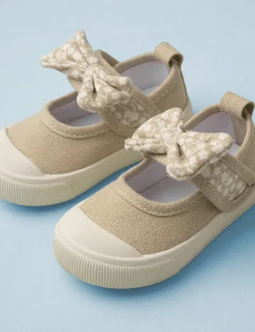 Pantofi Shein Kids, maro deschis