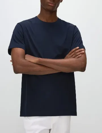 Tricou Reserved, bleumarin inchis