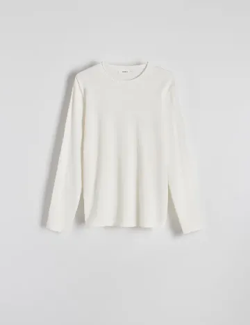 Bluza Reserved, alb
