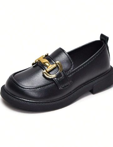 Mocasini Shein Kids, negru