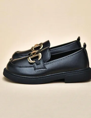 Mocasini Shein Kids, negru