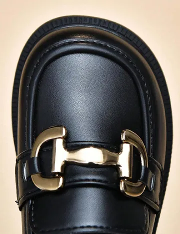 Mocasini Shein Kids, negru