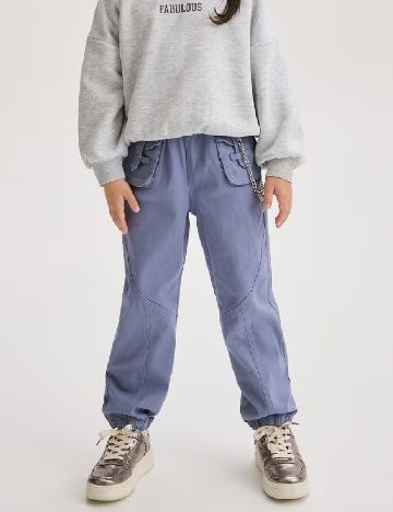 Pantaloni Reserved, albastru
